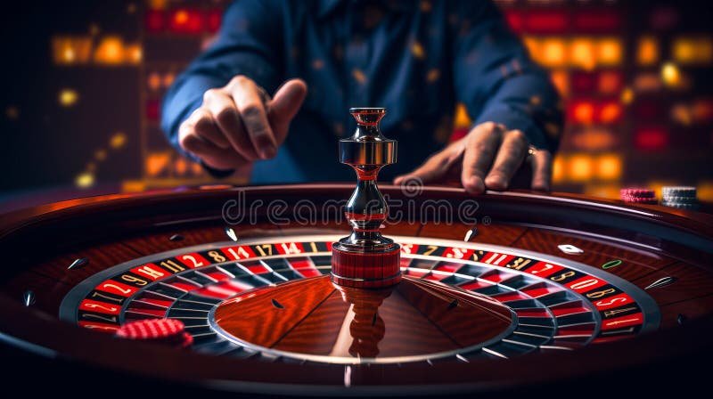 Dealer nữ tại bàn casino trực tuyến nhìn vào camera livestream