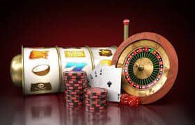 Giao diện slot online hiển thị cuộn quay và biểu tượng thắng thưởng